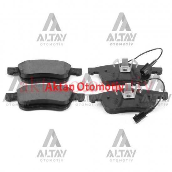 FREN BALATA DOBLO 10= / DOBLO MAXI 10= / COMBO D 12= (ÇİFT FİŞLİ 215mm) ÖN